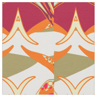 Burgundy prydnadsdjur tyg