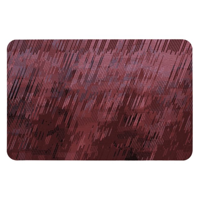 Burgundy Rain Magnet (Horisontell)