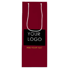 Burgundy Red Anpassade Business Lägg till din Logo