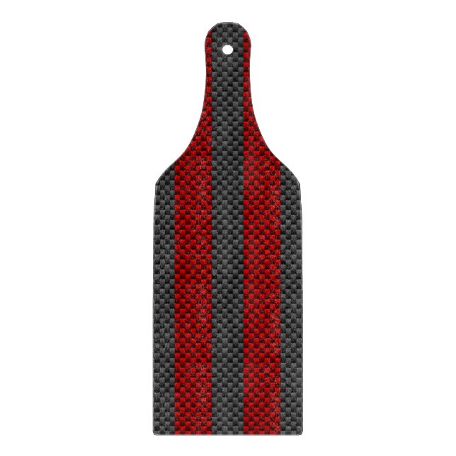 Burgundy Red Carbon Fiber Stil Rand (Framsidan)