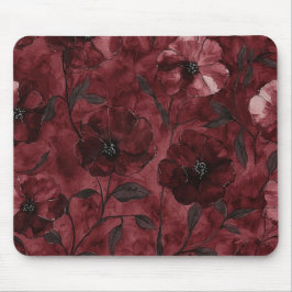 Burgundy Red Flowers Musmatta