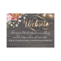 Burgundy Red Flowers Rustic Fall Bröllopswebbplats