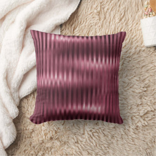 Burgundy Red Glam Rand Kudde