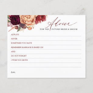 Burgundy Red Orange Fall Flowers Adapter