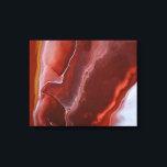 Burgundy Red Rust Swirls Liquid Marble Art Canvastryck<br><div class="desc">Den här designen skapades från min fluid-akrylmålning. Det kan vara personlig genom att klicka på anpassningsknappen och lägga till ett namn, initialer eller ord som du föredrar. Kontakta mig på colorflowcreations@gmail.com om du vill ha denna design på en annan produkt. Köp min ursprungliga abstrakt-akrylmålning för försäljning på www.etsy.com/shop/colorflowart. Se fler...</div>