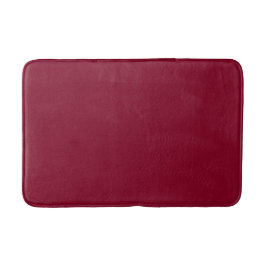 Burgundy Red Velvet Modern Trendig Badrumsmatta