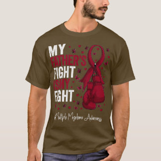 Burgundy Ribbon Far Fighter Många Myeloma Aw T Shirt