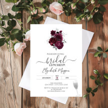 Burgundy Ro Möhippa Luncheon