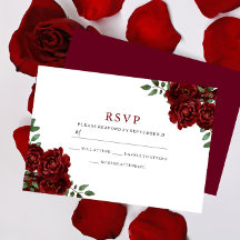 Burgundy Röd ros Romantic Tillfällen