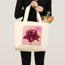 Burgundy Rosa Columbine Jumbo Tygkasse