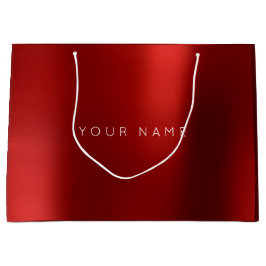 Burgundy Ruby White Plum Minimal Favor Ombre