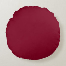 Burgundy Rund Kudde