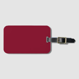 Burgundy Solid Färg Bagagebricka