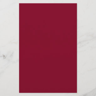 Burgundy Solid Färg Brevpapper
