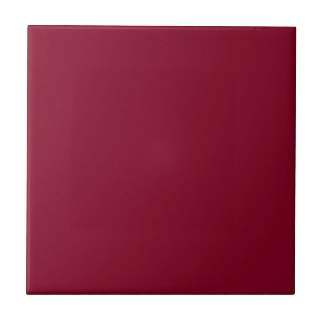 Burgundy Solid Färg Kakelplatta (Framsidan)