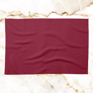 Burgundy Solid Färg Kökshandduk