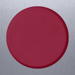Burgundy Solid Färg Magnet<br><div class="desc">Burgundy Solid Färg</div>