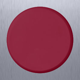 Burgundy Solid Färg Magnet