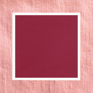 Burgundy Solid Färg Pappersservett