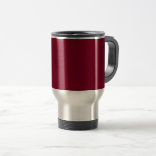 Burgundy Solid Färg Resemugg