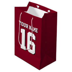 Burgundy Sporty Team Jersey