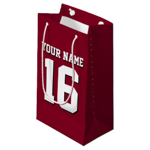 Burgundy Sporty Team Jersey