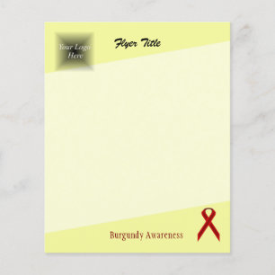 Burgundy Standard Ribbon av Kenneth Yoncich Flygblad