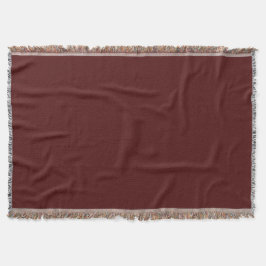 Burgundy Throw Blanket Filt