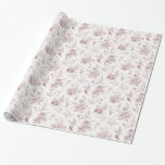 Burgundy Toile De Jouy Vintage Blommigt Chinoiseri Presentpapper<br><div class="desc">Öka firande under hösten med vår Fall Toile party-dekoration, med detaljerat blommigt-burgudyleksak på varm vit bakgrund. Denna Fransk-inspirerade kinesiska design är elegans och sofistikering, perfekt för hörapparater i september, oktober eller november. Den invecklade leksaken i Jouy mönster fångar det skarpa, mysiga vädret och skapar en charmerande ambitionsnivå för varje händelse....</div>