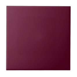 Burgundy Vin Solid Färg | #5b0523 Kakelplatta
