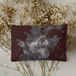 Burgundy Vintage Blommigt  still Life-Snyggt