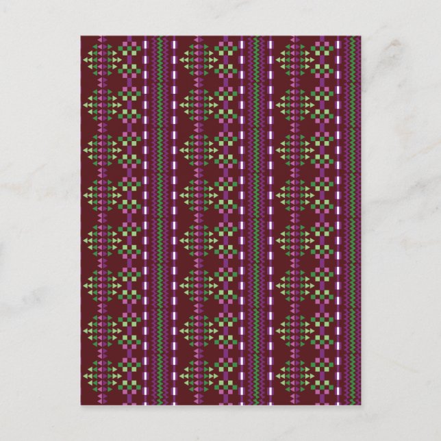 Burgundy Vykort (Framsida)