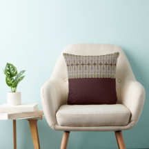 Burgundy with Lila and Beige