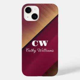 Burguny och Guld Background