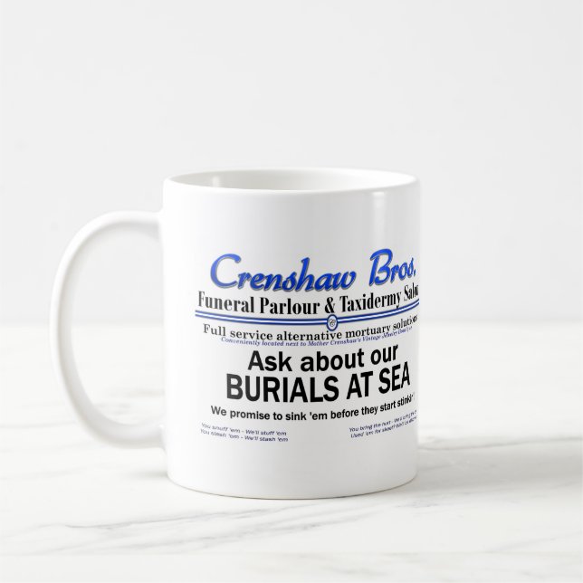 Burial Sea Kaffemugg (Vänster)