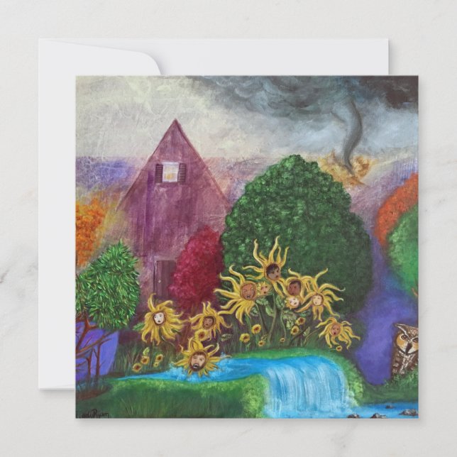 Buried Agony Original Art Julkort (Framsida)