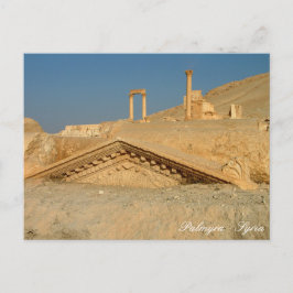Buried Treasure, Palmyra, Ancient Syrien Vykort