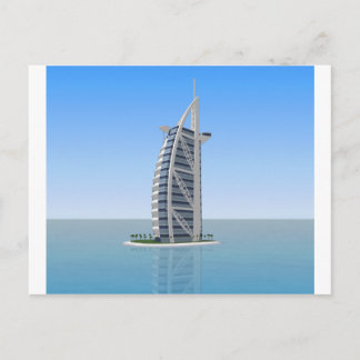 Burj Al Arab Hotel Dubai: 3D-modell: Vykort