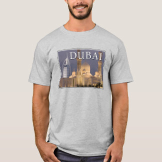 Burj al Arab | Moské på kvällen Dubai T Shirt