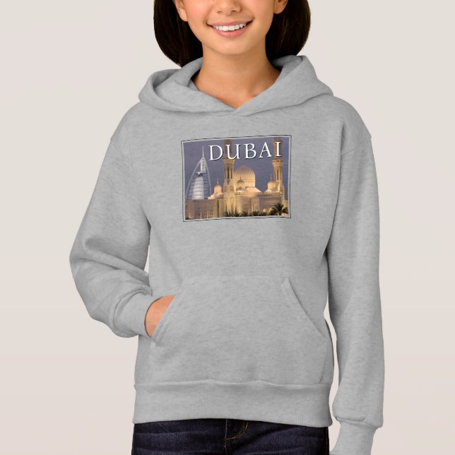 Burj al Arab | Moské på kvällen Dubai T Shirt (Framsida)