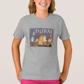 Burj al Arab | Moské på kvällen Dubai T Shirt