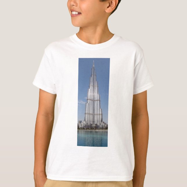 Burj Khalifa 5 T Shirt (Framsida)
