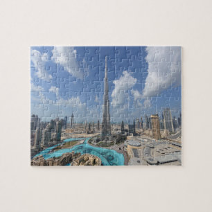 Burj Khalifa Dubai Landmark Jigszle Puzzle Pussel