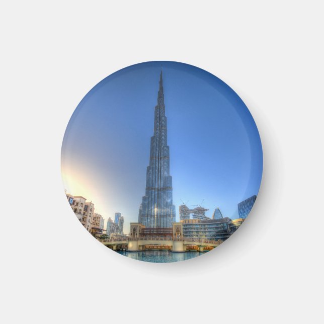 Burj Khalifa Dubai Magnet (Framsidan)