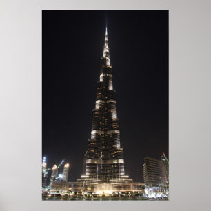 Burj Khalifa, Dubai - Poster