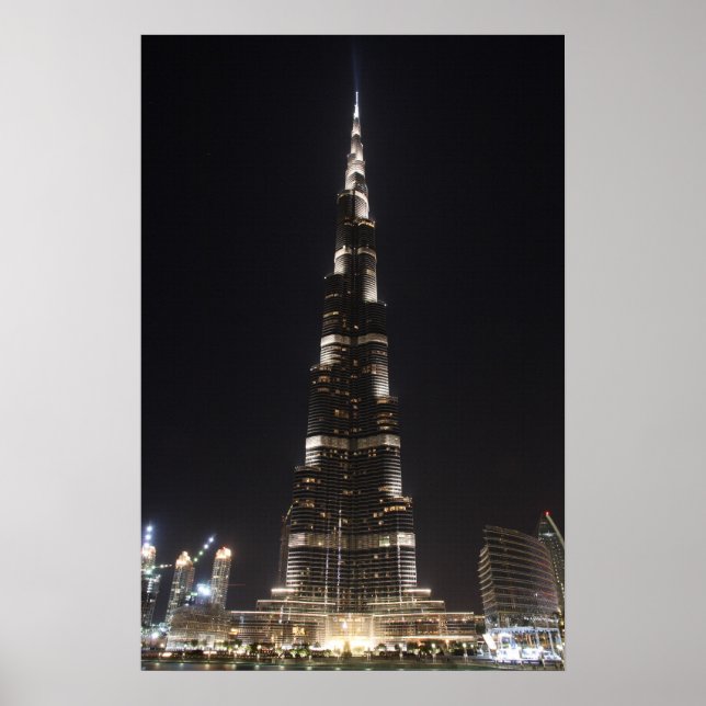 Burj Khalifa, Dubai - Poster (Framsidan)