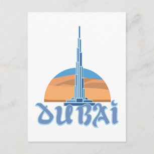 Burj Khalifa Dubai Vykort