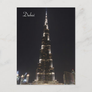 Burj Khalifa, Dubai - vykort