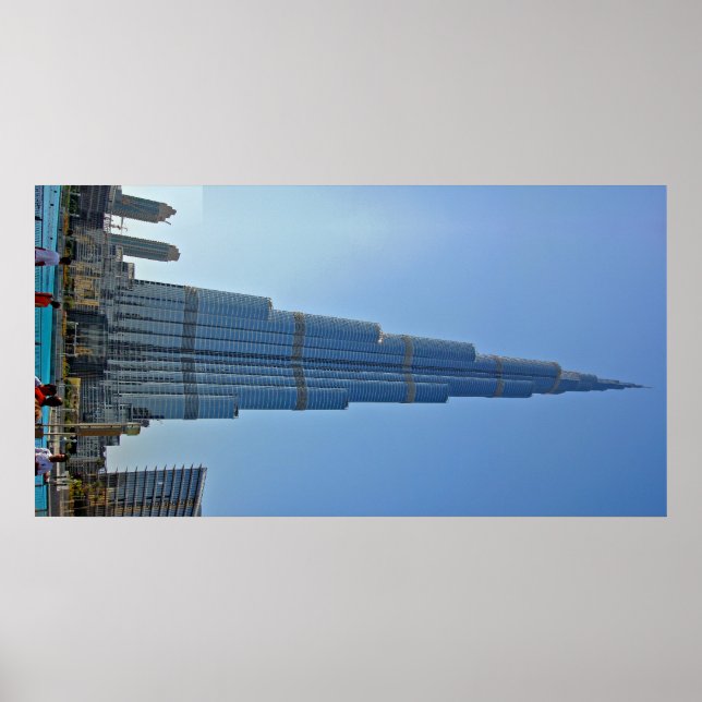 Burj Khalifa - Fotografisk Poster (Framsidan)