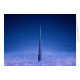 Burj Khalifa Hälsningskort